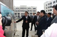河南省委常委、常務(wù)副省長李克、副省長王艷玲到信陽天一美家產(chǎn)業(yè)園參觀指導(dǎo)