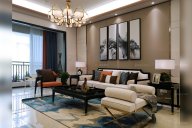 時(shí)尚新中式輕奢家具、軟裝工程--信陽(yáng)湖東春天樣板間項(xiàng)目案例欣賞！（二）